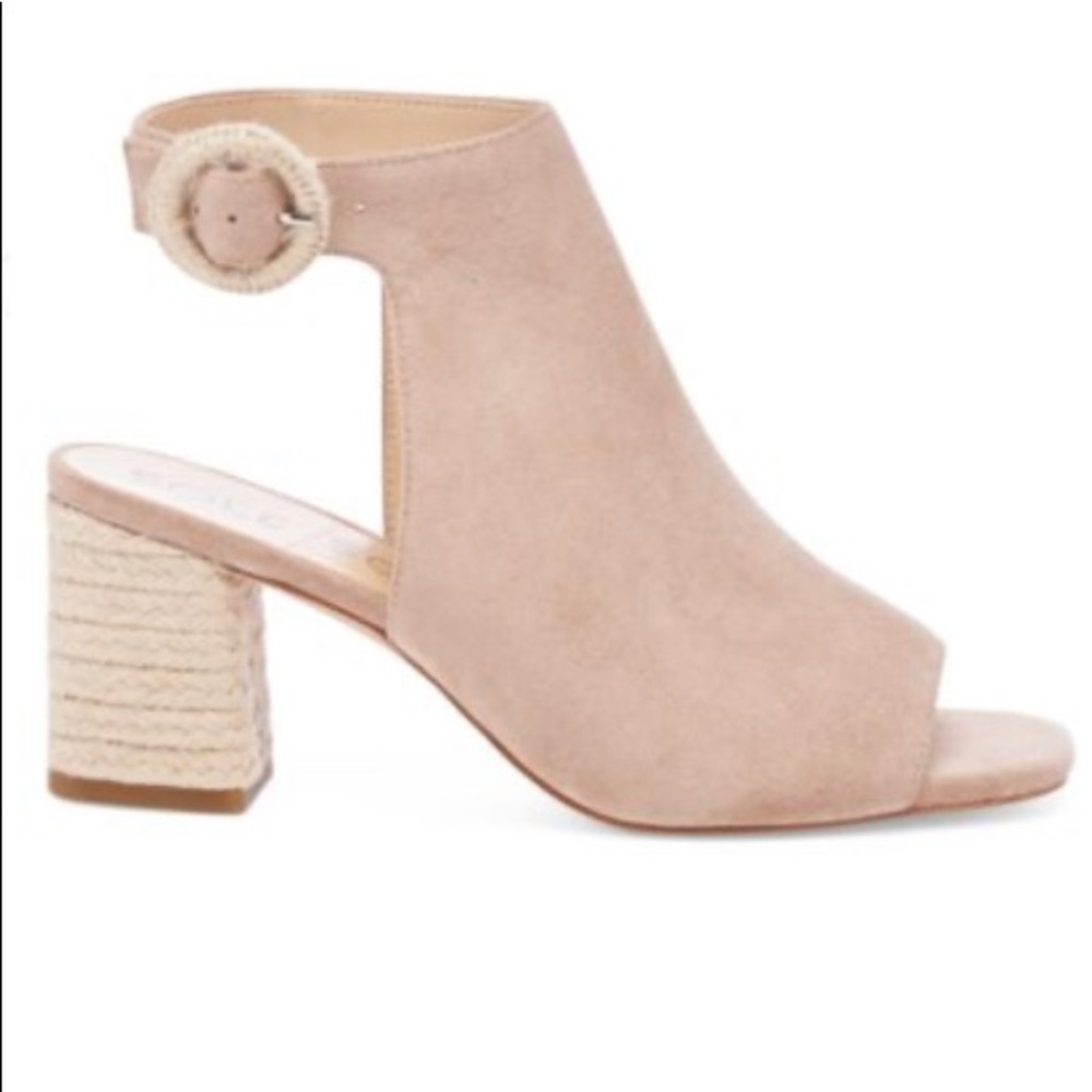 NIB Sole Society Suede Sandal sz6